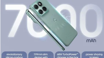 تصميم جديد.. موتورولا تكشف عن هاتف ببطارية قوية ومعالج متطور